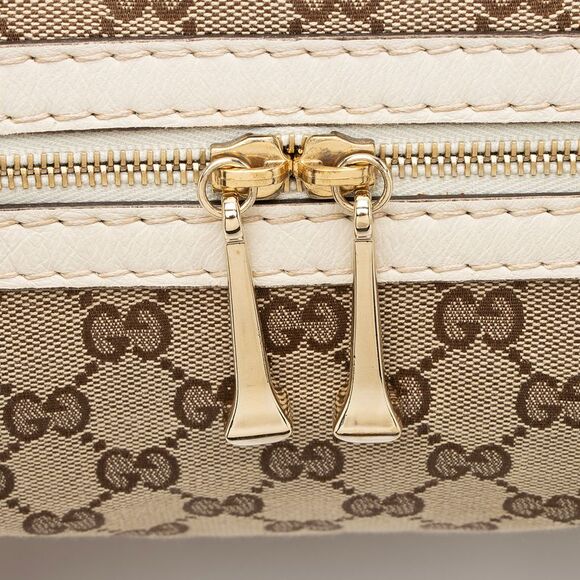 Gucci GG Canvas Horsebit Nailhead Medium Boston Bag - Picture 9 of 15